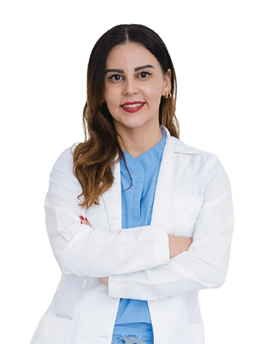 Dr. Jessica Miranda, expert endodontist at Unique Dental Clinic, premium dentist in Cabo San Lucas.