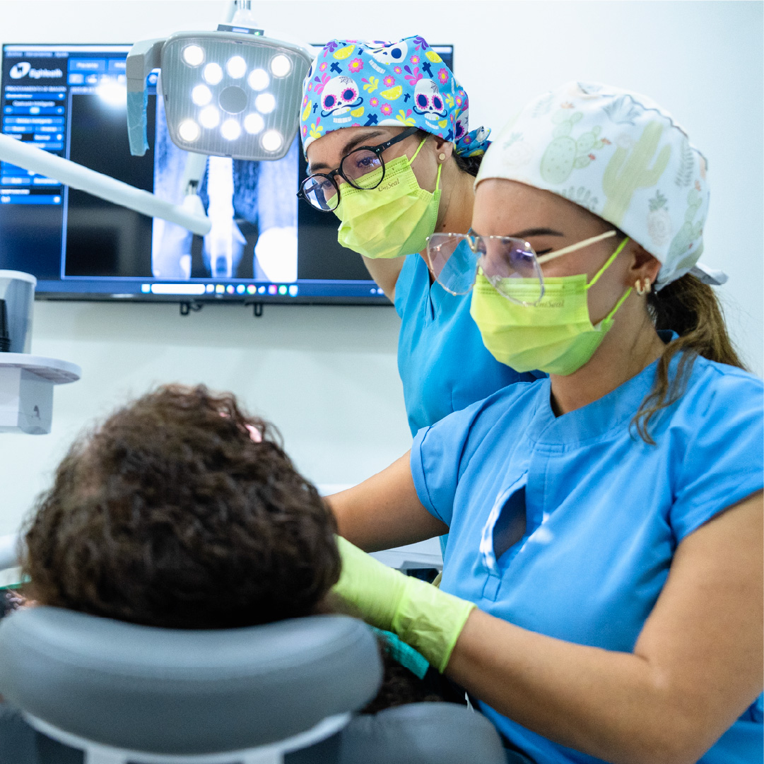 Unique Dental Clinic Team attending an emergency